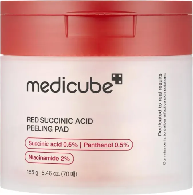 Milk Touch RED Peeling-Pad mit Bernsteinsäure 2024