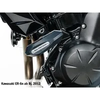 SW-Motech Sturzpad-Kit, schwarz, Kawasaki ER-6n (2012-)