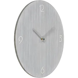 VCM Ravenna Wanduhr 40 cm Ø40 Hellgrau