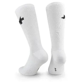Assos P1 Fahrradsocken 39-42 Weiß