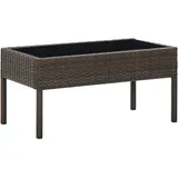 vidaXL Gartentisch 75 x 40 x 37 cm Braun