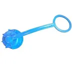 Hünersdorff ECO-Verschraubung f. Wasserkanister ECO blau, Ø 38 mm, komplett, HD-PE