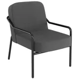 medso powered by paperflow Sessel MEDSO M Rund anthrazit schwarz Stoff, 1 St.