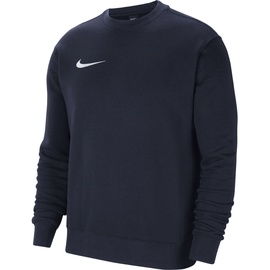 Nike Park 20 Fleece Crew Sweatshirt Herren obsidian/white L