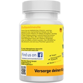 Vitamineule Vitamin D3 Kapseln 90 St.