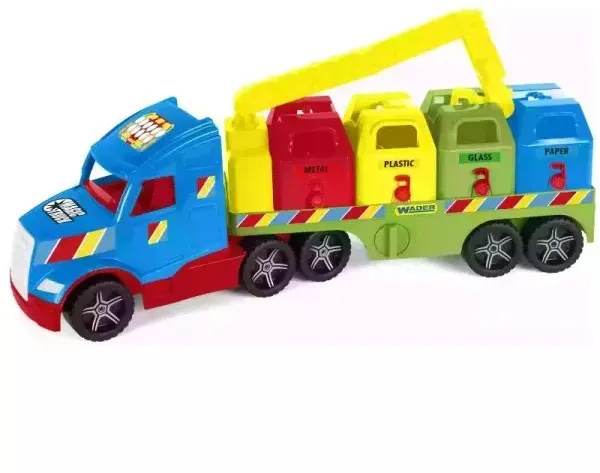 Wader: Magic Truck Basic Müllsammel-LKW - 79 cm