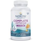 Nordic Naturals, Complete Omega-3 JR, 283mg Omega-3, für Kinder, Zitronenaroma, mit EPA und DHA, 180 Weichkapseln, Laborgeprüft, Sojafrei, Glutenfrei, Ohne Gentechnik