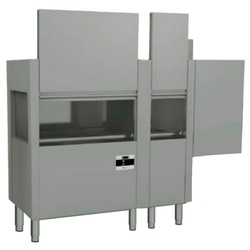Durchlauf-spülsystem reinigungs-, klarspülmodul mit mehrfacher ausführung und trocknung - 2300x770x1620 mm - 36600 W 400/3V - 28SDC112 Eurast