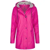 Michael Heinen Regenjacke Damen Friesennerz "Schirm" wasserdicht, winddicht Kapuze, Taschen blau 34