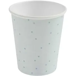 Rico Design Pappbecher Punkte, Mint,