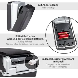 Onvaya Elektronischer Schlüsselkasten 0 x 0 x 0 cm Schwarz