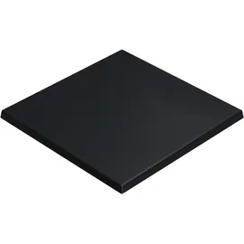 GGM Möbel Jamaika Schwarz | B:T 60 x 60 cm | Topalit Tischplatte