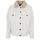 URBAN CLASSICS Oversized Sherpa Jeansjacke Off White Raw 3XL