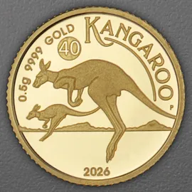 Perth Mint Goldmünze Mini Roo" 2026