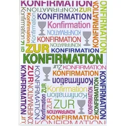 Konfirmationskarte 11-1122   Schrift