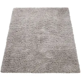 KADIMA DESIGN HOCHFLORTEPPICH, einfarbig, Florhöhe: 70 mm, Grau 120 x 160 cm