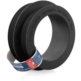 Crassus Kombiadapter 100-105/90-75 mm, 0,5 bar, TPE