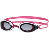 Zoggs Damen Fusion Air Schwimmbrille White/Pink/Smoke, One Size