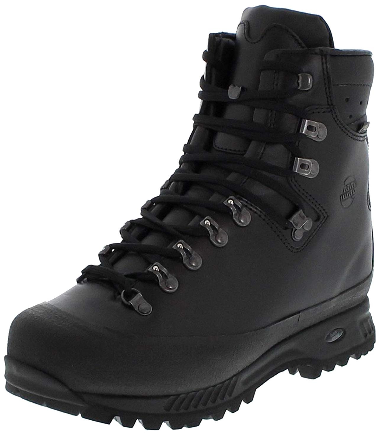 Hanwag M Alaska Wide Gtx Schwarz - Gore-Tex Wasserdichter vielseitiger Herren Gore-Tex Trekking-Stiefel, Größe EU 40. - 40.5 EU