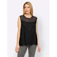Heine Blusentop schwarz