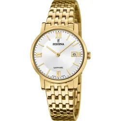 Festina Quarz Damen Swiss Made F20021/1 - silber,gold - 29.3mm