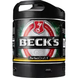 Becks Pils Bier 1x 6 l Fass für Perfect Draft Bierzapfanlage