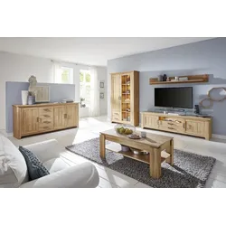 Canasta Regal für Wandmontage Breite 167 cm, Eiche Dekor.