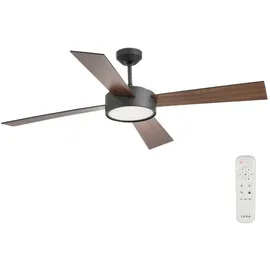 FARO Hydra LED 132 cm Deckenventilator schwarz