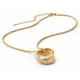 COLLEZIONE ALESSANDRO Kette mit Anhänger Noelle Gold