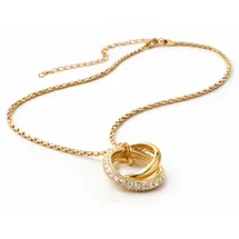 COLLEZIONE ALESSANDRO Kette mit Anhänger Noelle Gold