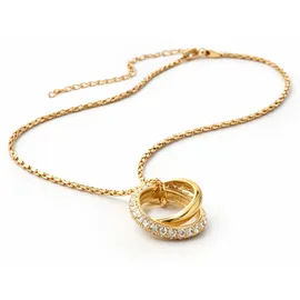 COLLEZIONE ALESSANDRO Kette mit Anhänger Noelle Gold