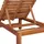 vidaXL Sonnenliege 200 x 60 x 30 cm Braun