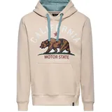 King Kerosin Sweatshirt California Motor State beige XL