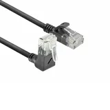 Act CAT6A LSZH LAN Kabel Dünn 3.6mm Slimline, Flexibles Ethernet Kabel mit RJ45 Stecker, für den Einsatz in Datenzentren, 5 Meter, Nach oben