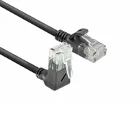 Act CAT6A LSZH LAN Kabel Dünn 3.6mm Slimline, Flexibles Ethernet Kabel mit RJ45 Stecker, für den Einsatz in Datenzentren, 5 Meter, Nach oben