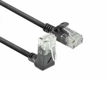Act CAT6A LSZH LAN Kabel Dünn 3.6mm Slimline, Flexibles Ethernet Kabel mit RJ45 Stecker, für den Einsatz in Datenzentren, 5 Meter, Nach oben