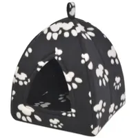 vidaXL Katzenhöhle Größe L Schwarz