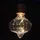 MARELIDA Kugelleuchte Kunststoff H: 11,7cm D: 7,5cm 1x LED warmweiß Transparent