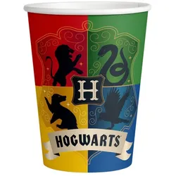 8 Zauberschule Hogwarts Becher 250ml