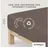 Baumwolle 90 x 190 - 100 x 220 cm sand deep