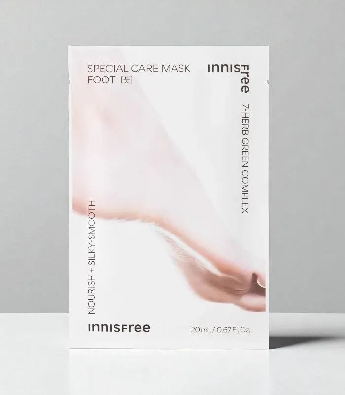 Innisfree Special Care Foot Mask – pflegende Fußmaske für weiche Haut 20ml
