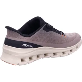 SKECHERS Glide-Step Pro Taupe Knit / Black Pu 41