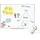 Wiltec Whiteboard Magnettafel 70 x 50 cm Weiß