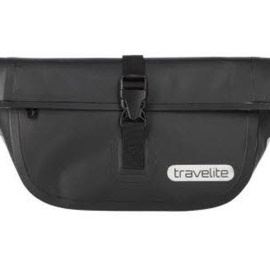 Travelite Basics Lenkertasche mit Gurt zum Umhängen schwarz