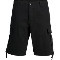 JACK & JONES Cole Barkley Cargo Shorts Black S