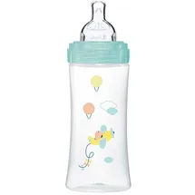 Dodie Babyflasche, Antikolik Sensation+, Grün, Luft, 330 ml, flacher Sauger, Fluss 3
