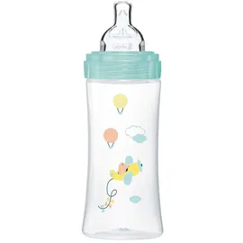 Dodie Babyflasche, Antikolik Sensation+, Grün, Luft, 330 ml, flacher Sauger, Fluss 3