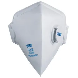 uvex silv-Air c Faltmaske silv-Air c FFP3 mit Ausatemventil - 3 Stück - 8743311