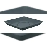 geli Nora 25 x 25 x 3,5 cm Anthrazit