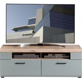 Innostyle Fun Plus II TV-Lowboard 2 Schubkästen 0 cm Grün Holzwerkstoff